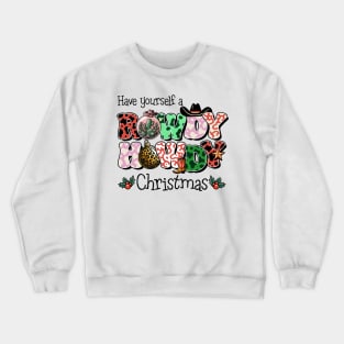 Howdy Christmas Crewneck Sweatshirt